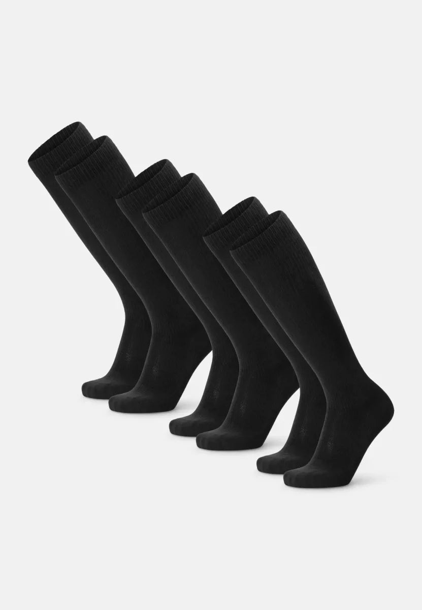 Regnsncox | Organic Cotton Graduated Compression Crew Socks for Daily Wear