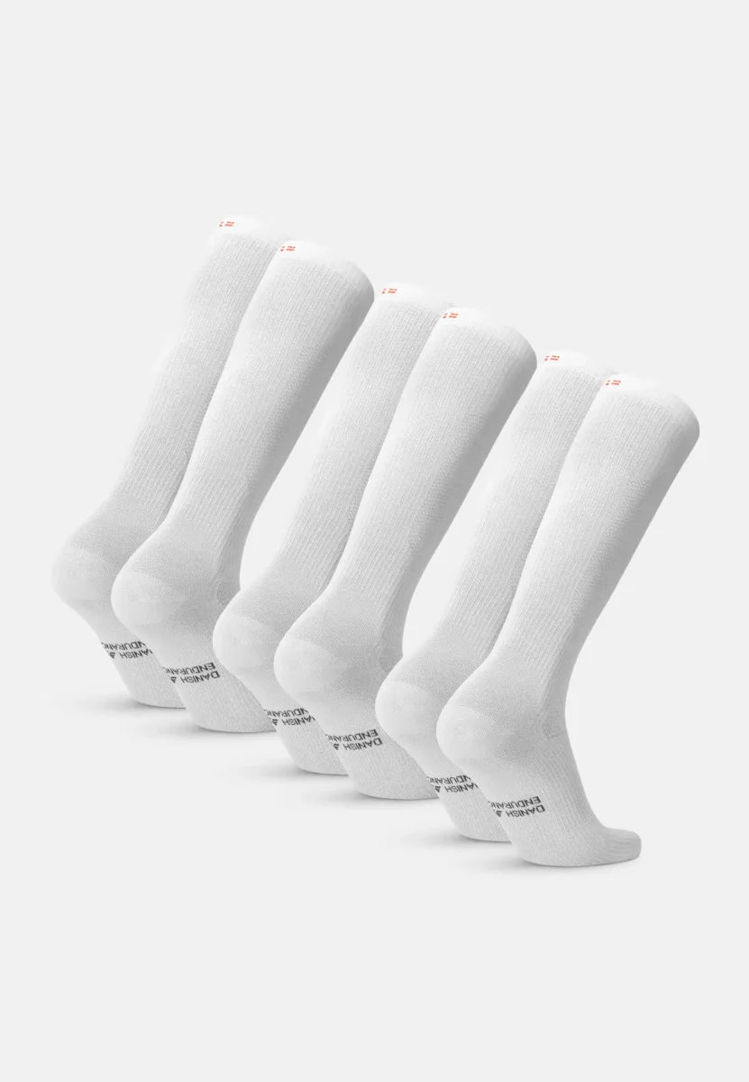 Regnsncox | Organic Cotton Graduated Compression Crew Socks for Daily Wear
