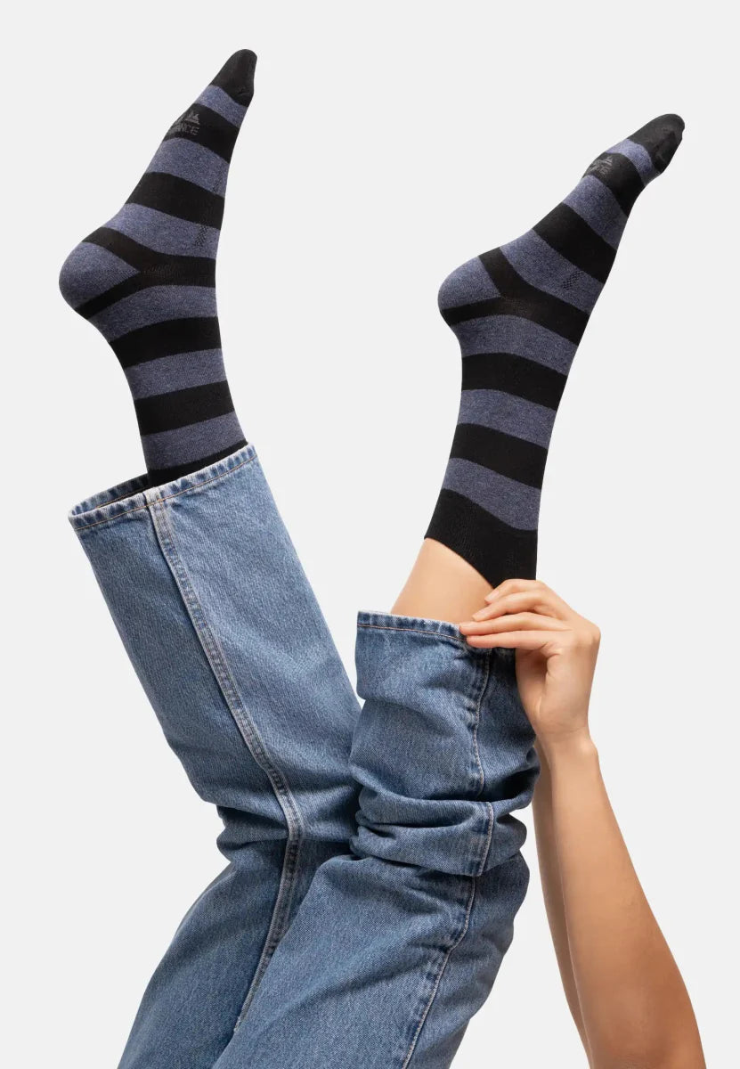 Regnsncox | Organic Cotton Crew Dress Socks for Formal and Everyday Wear