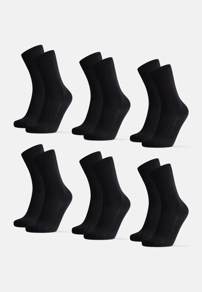 Regnsncox | Organic Cotton Crew Dress Socks for Formal and Everyday Wear