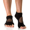 Regnsncox | Women’s Open Toe Grip Socks with Circular Mesh Panel