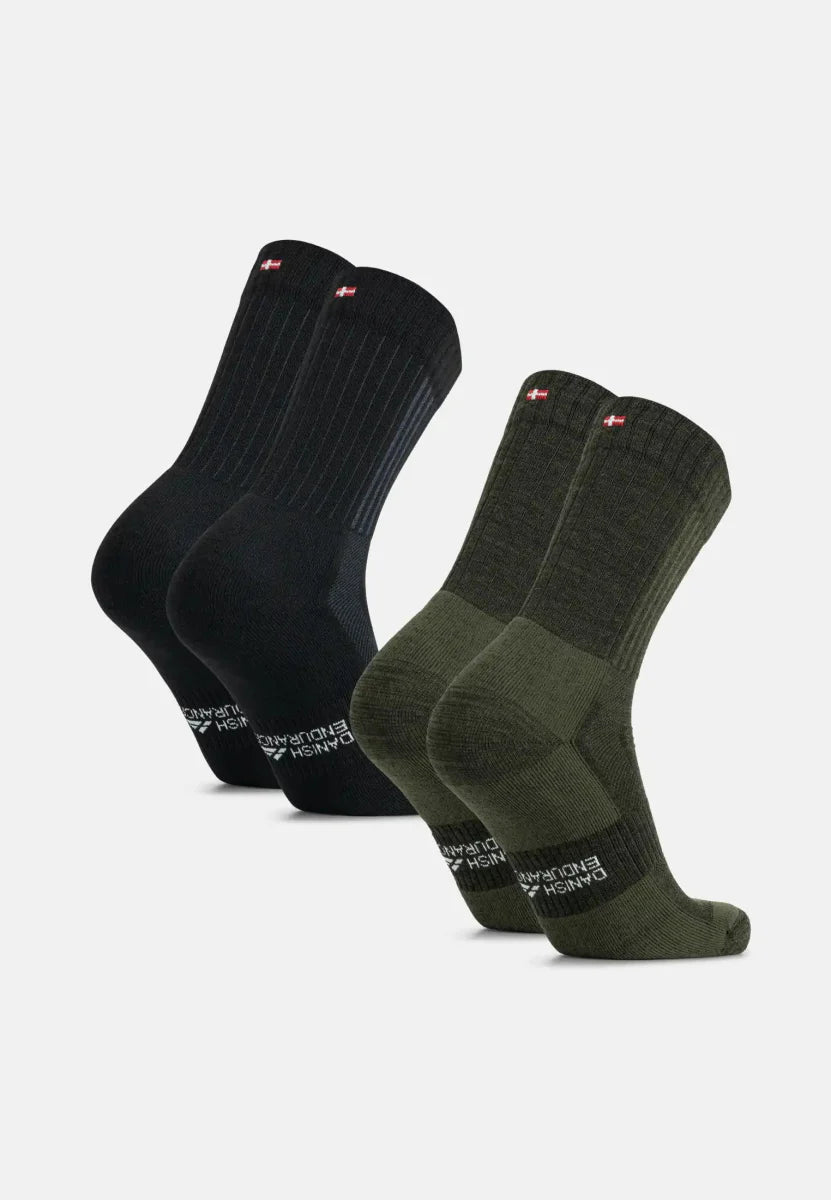 Regnsncox | Premium Merino Wool Hiking Crew Socks
