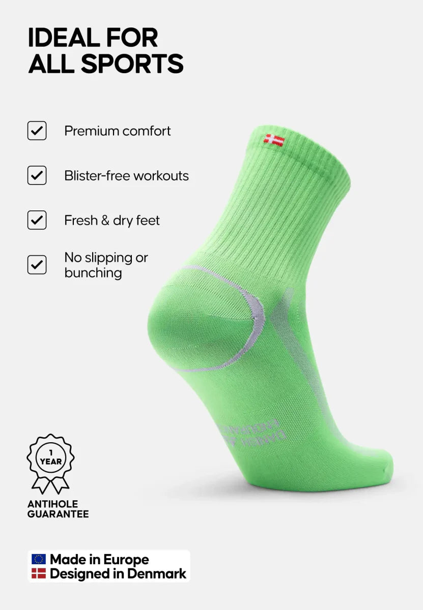 Regnsncox | Quarter-Length Sports Socks with Cushioned Support