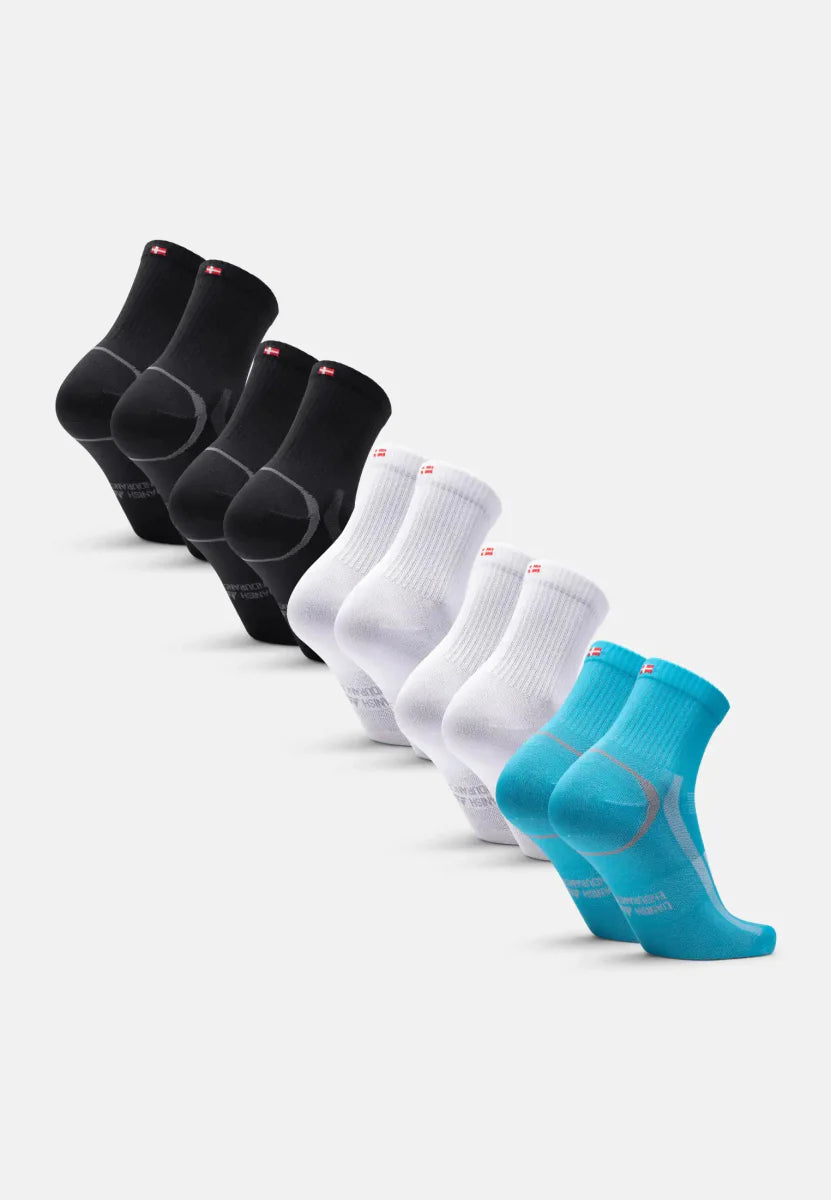 Regnsncox | Quarter-Length Sports Socks with Cushioned Support