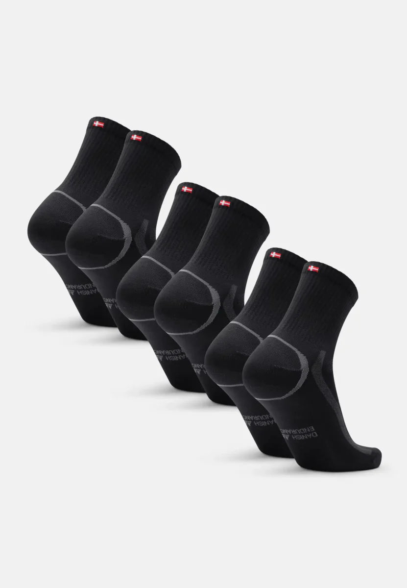 Regnsncox | Quarter-Length Sports Socks with Cushioned Support