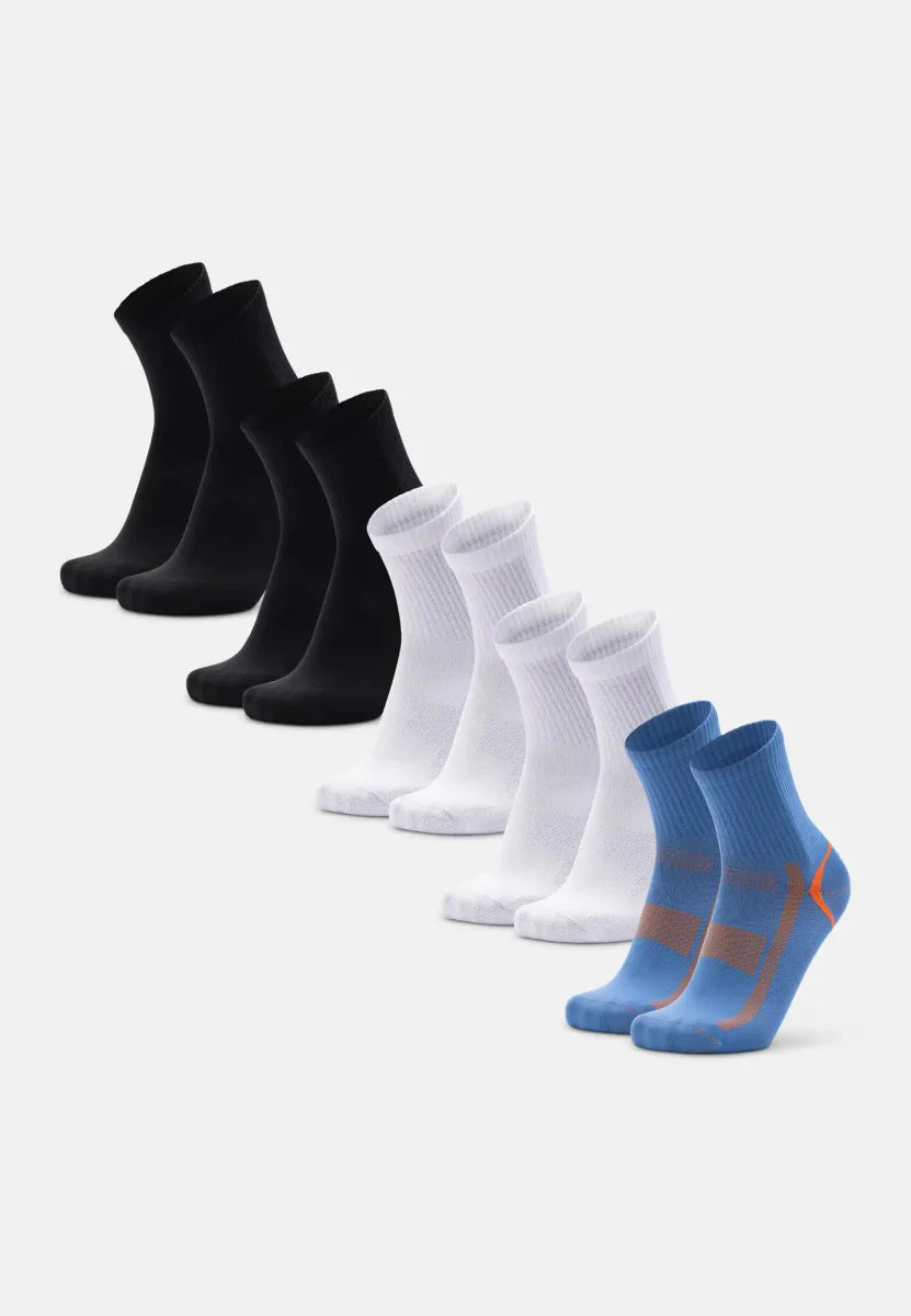 Regnsncox | Quarter-Length Sports Socks with Cushioned Support