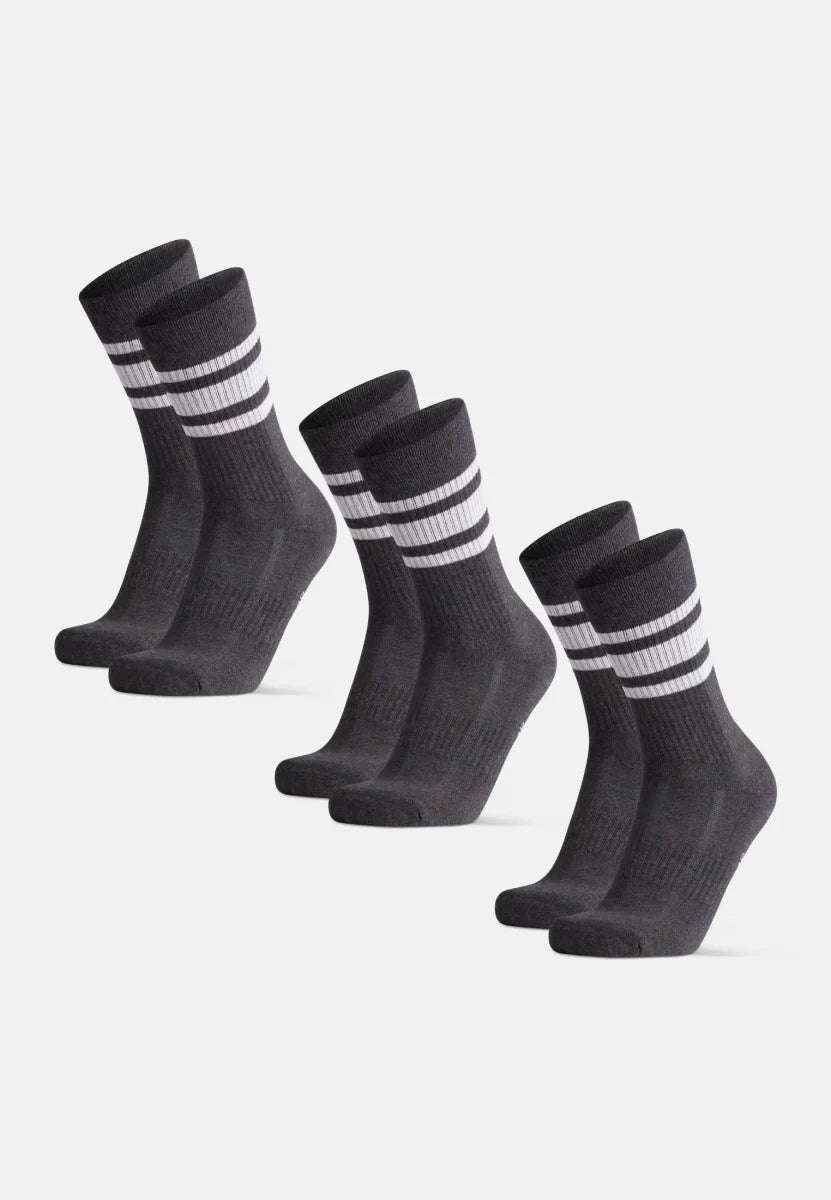 Regnsncox | Organic Cotton Tennis Crew Socks for Sports and Casual Wear