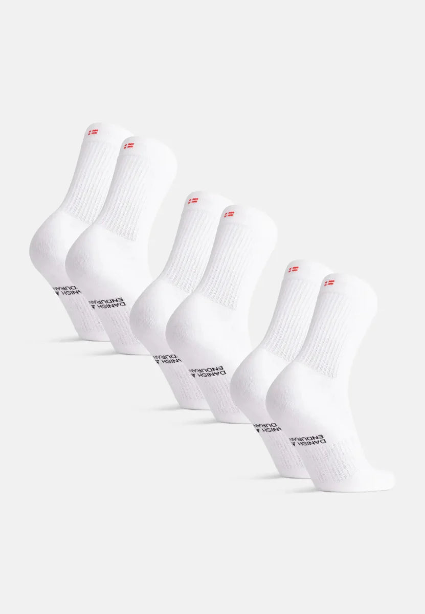Regnsncox | Organic Cotton Tennis Crew Socks for Sports and Casual Wear