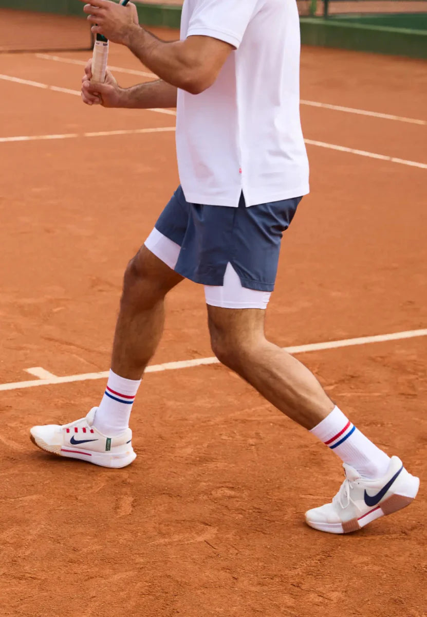 Regnsncox | Organic Cotton Tennis Crew Socks for Sports and Casual Wear
